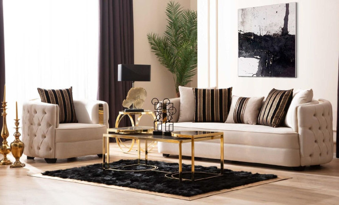 Living room Luxury Armchair Modern Single Seater Design Chesterfield 1 Series Italy Furniture