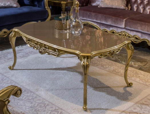 Golden Coffee table Side table Coffee table Design Table Living room