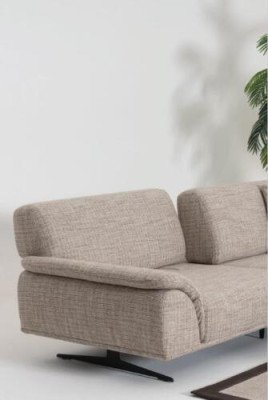 Sofa set 3+3+1 Seater Couch Living landscape Suite Design Modern