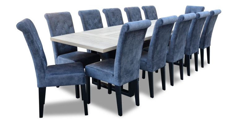 Luxury Dining room Design Suite 7pcs. Set Table + 6 Chair Modern Complete new