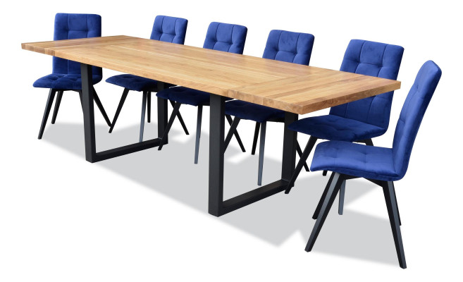 Classic r Suite Dining table Table Wood Dining room 6x Chair Set Chairs 7 pcs. set