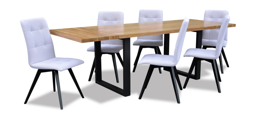 Dining Room Wood Table Design Living Set Suite Set Classic Furniture 7 pcs. new