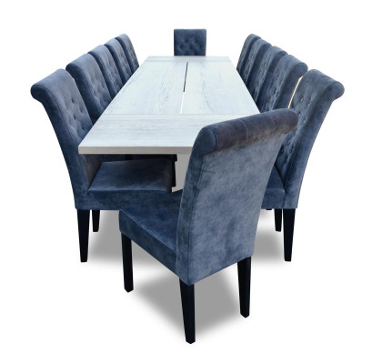 Luxury Dining room Design Suite 7pcs. Set Table + 6 Chair Modern Complete new