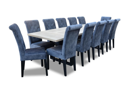 Dining table Dining room Set Dining set Classic r Table 7tlg Set Chair new 6x Chairs