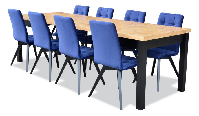Dining room 6 Chairs 7-piece Set Recliner Suite Rectangular Dining table Chair Group