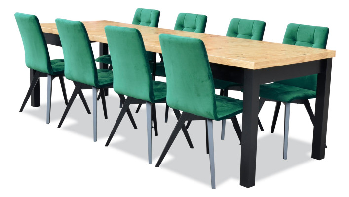 Dining room Set Luxury Table 6x Chairs Dining table Armchairs Suite 7tlg.Group new