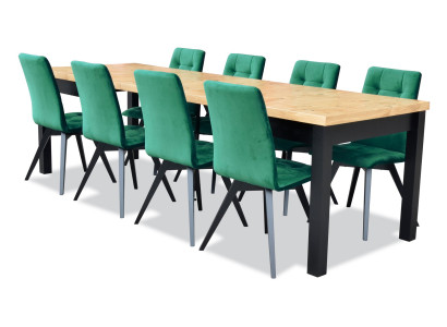 Dining room Set Luxury Table 6x Chairs Dining table Armchairs Suite 7tlg.Group new