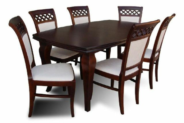 Dining table + 6 Chairs Dining room Set Dining set Classic r Table Tables