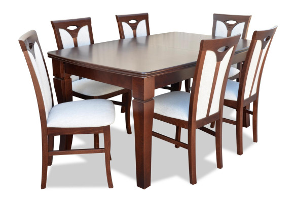 Dining set Dining table 6 x Chair Suite Set Classic Table Dining set 7 pieces.
