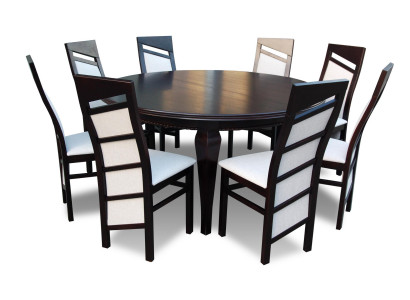 Dining table + 8 Chairs Dining room Set Dining set Classic r Table 9tlg Chair Tables