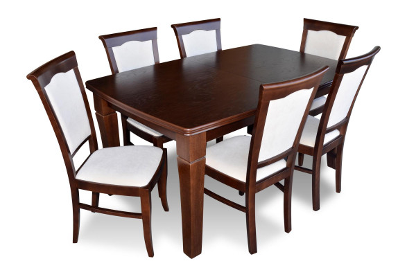 Complete e dining set 7 pieces. Dining room Suite Set Modern Table 6x Chairs Chair