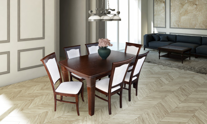 Designer 400cm wooden table Conference table Tables Meeting Dining room Table