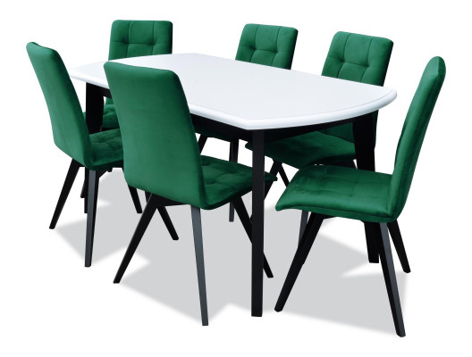 Dining table 6 Chairs Dining room Set Dining set Classic r Table Tables Suite new