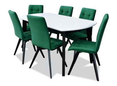 Dining table 6 Chairs Dining room Set Dining set Classic r Table Tables Suite new