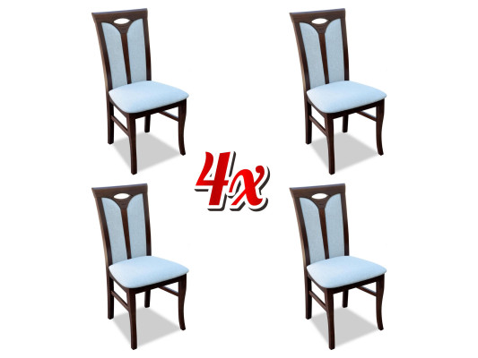Ess Seat Upholstery Table Chair Set Wood Suite Lehn Tables new Group 4x Chairs