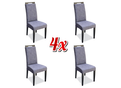 Kitchen Dining Group Set Chair Suite Seat Upholstery Wood 4x Chairs Lehn Chairs