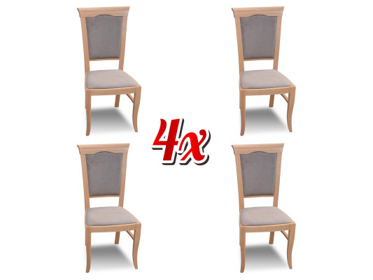 Modern Classic Chairs in country house style. Country house Classic s set of 4 chairs