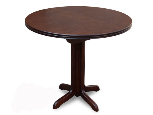 Table Dining table wooden table XXL Conference table Radius 90 + 35 CM