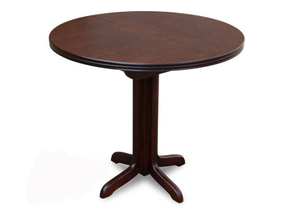 Table Dining table wooden table XXL Conference table Radius 90 + 35 CM