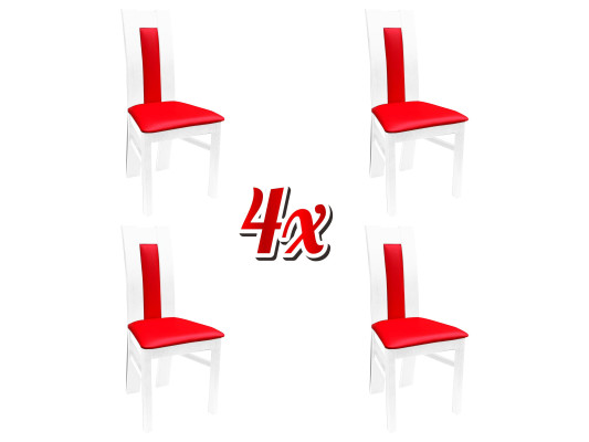 Suite Seat Upholstery Wood 4x Chairs Living room new Dining Room Group Set Chair