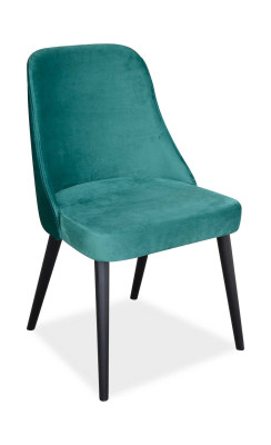 Dining room Chairs Fabric Chair Seat Upholstery Wooden Chair Green Wood Modern new