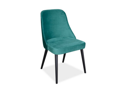 Dining room Chairs Fabric Chair Seat Upholstery Wooden Chair Green Wood Modern new