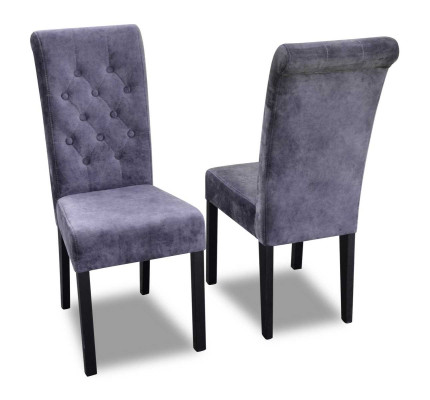 Armchair Chair Dining room TV Lounge Textile Seat Modern Upholstered Chair Real wood