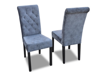 Armchair Chair Dining room TV Lounge Textile Seat Modern Upholstered Chair Real wood