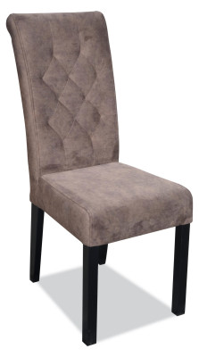 Armchair Chair Dining room TV Lounge Textile Seat Modern Upholstered Chair Real wood
