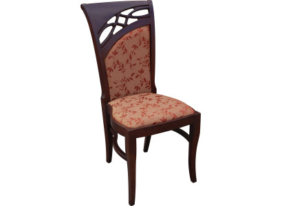 Luxury Design Upholstery Chair Chairs Seat Wood Lehn Office Office Dining room
