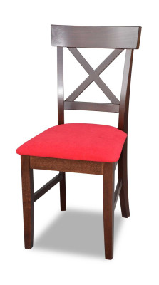 Classic r Chair Black Wood Seat Upholstery Design Textile Modern Style new