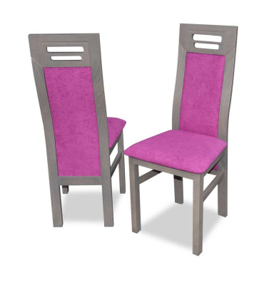 Chair without armrest Dining room chair Wood Dining room Black Design Modern