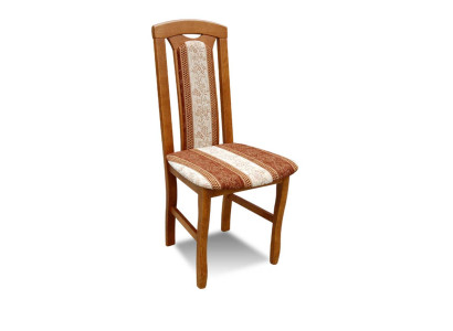 Chair without armrest Dining room chair Wood Fabric Dining room Design Armchair
