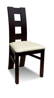 Solid wood White Black Wood DESIGNER Chair Dining room CHAIR MODERN Decorative