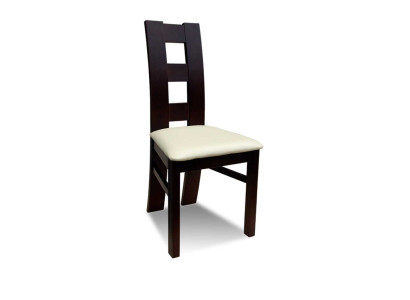 Solid wood White Black Wood DESIGNER Chair Dining room CHAIR MODERN Decorative