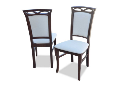 Solid wood Chair Dining room chair Designer Textile Wooden Chair Chairs Dining chairs
