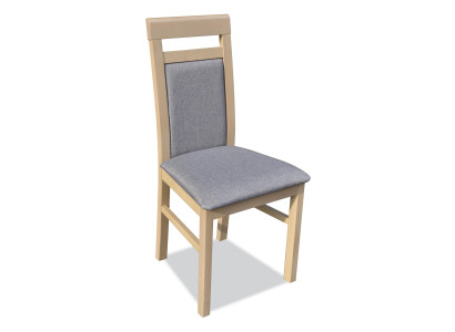 Dining room 1 x Recliner Armchair Suite Dining room chair Wood Upholstery seat pad