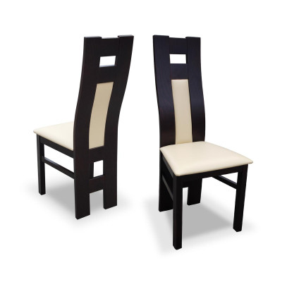 Wooden chair set 1x Solid wood Chair Dining room chair Designer Chairs Dining chairs