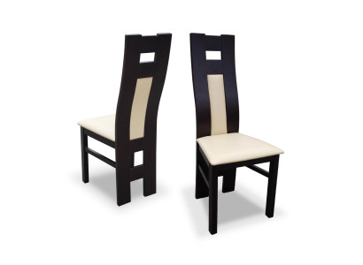 Wooden chair set 1x Solid wood Chair Dining room chair Designer Chairs Dining chairs