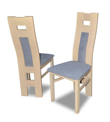 Wooden chair set 1x Solid wood Chair Dining room chair Designer Chairs Dining chairs