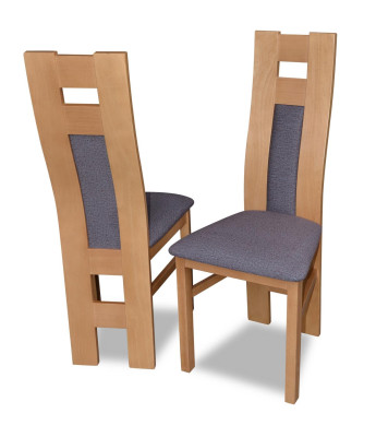 Wooden chair set 1x Solid wood Chair Dining room chair Designer Chairs Dining chairs