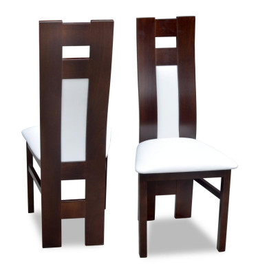 Wooden chair set 1x Solid wood Chair Dining room chair Designer Chairs Dining chairs