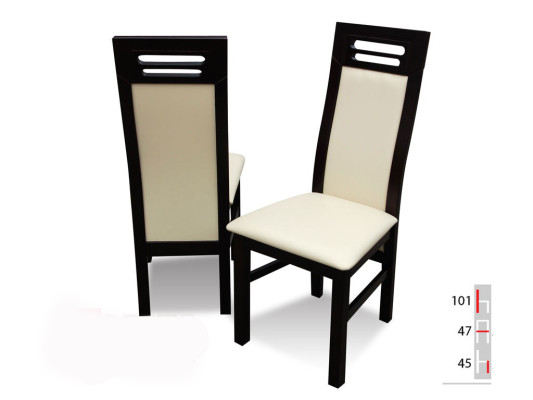 Solid wood Wood Chair MODERN DESIGNER LONG Dining room CHAIR Kitchen Decorative