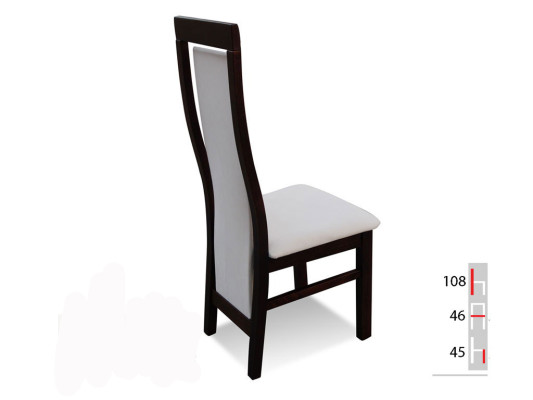 Solid wood Wood LANGE Chair MODERN DESIGNER Dining room CHAIR Kitchen Decorative