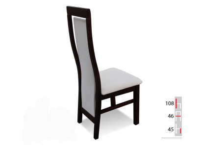 Solid wood Wood LANGE Chair MODERN DESIGNER Dining room CHAIR Kitchen Decorative