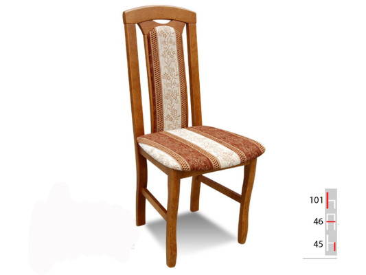 Solid wood Chair Dining room chair Designer Textile Chair Chairs Dining chairs K34