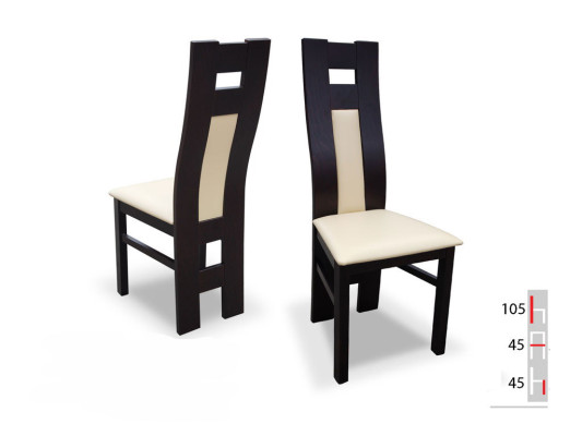 Solid wood White Chair Wood DESIGNER Chair Dining room CHAIR MODERN Decorative