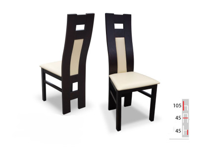 Solid wood White Chair Wood DESIGNER Chair Dining room CHAIR MODERN Decorative