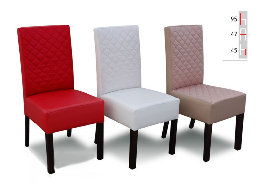 Solid wood Wood DESIGNER Dining room CHAIR FULL LEATHER Chair MODERN Decorative