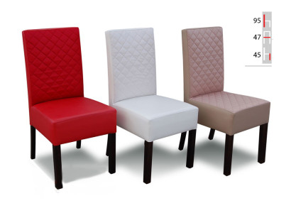 Solid wood Wood DESIGNER Dining room CHAIR FULL LEATHER Chair MODERN Decorative